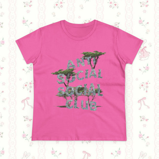 Anti Social Social Club Floral Tee