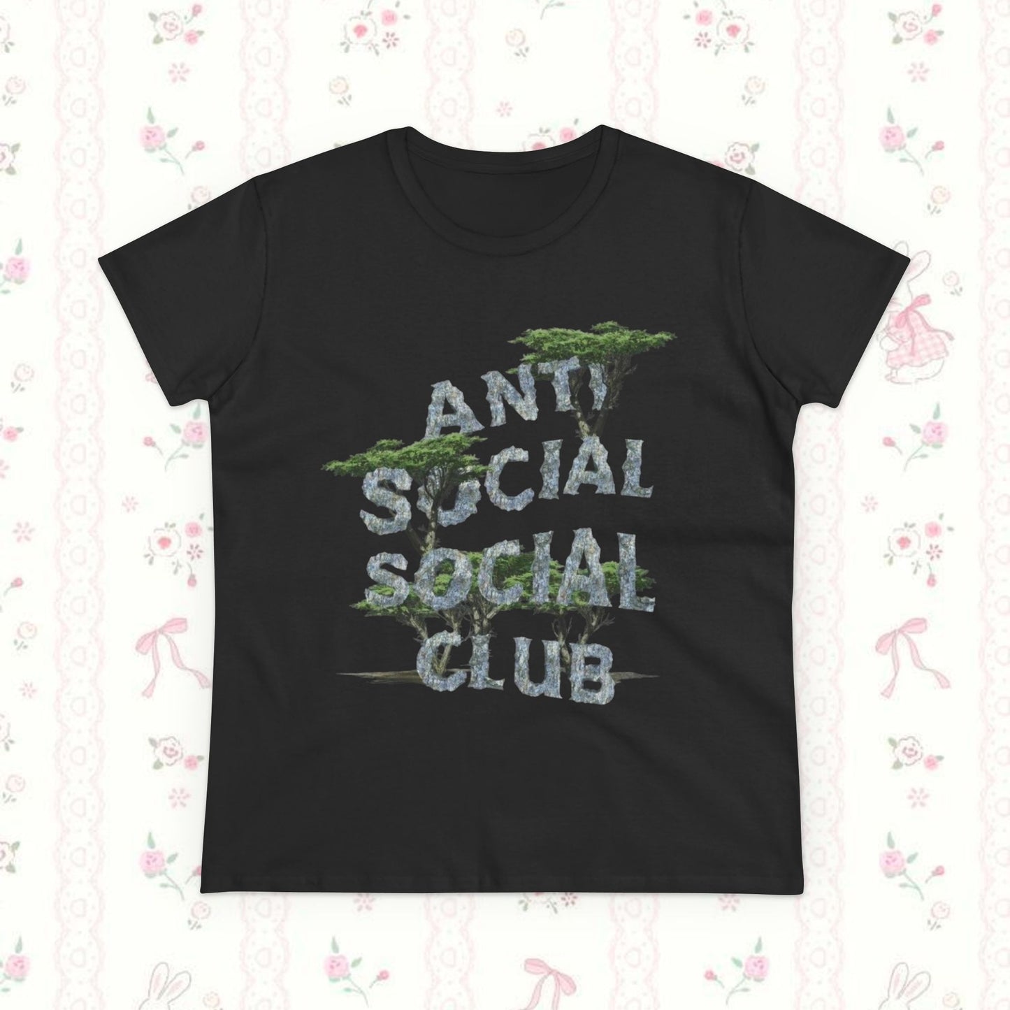 Anti Social Social Club Floral Tee