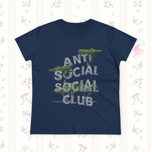Anti Social Social Club Floral Tee