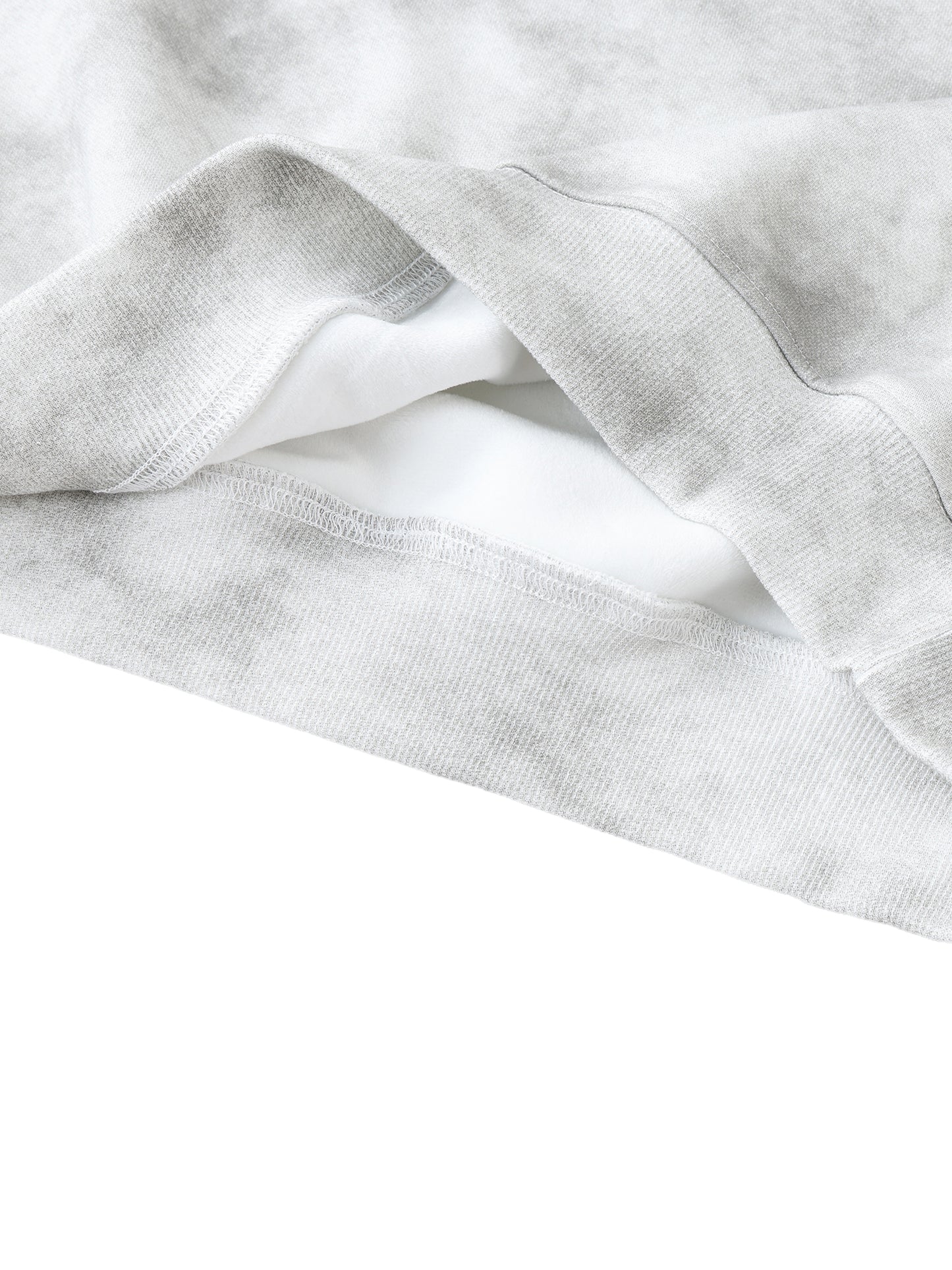 Dirty Washed Boxy Fleeced Sweatshirt