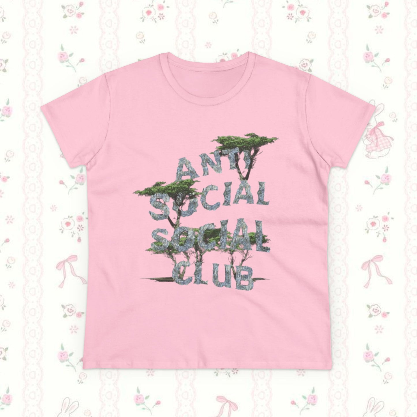 Anti Social Social Club Floral Tee