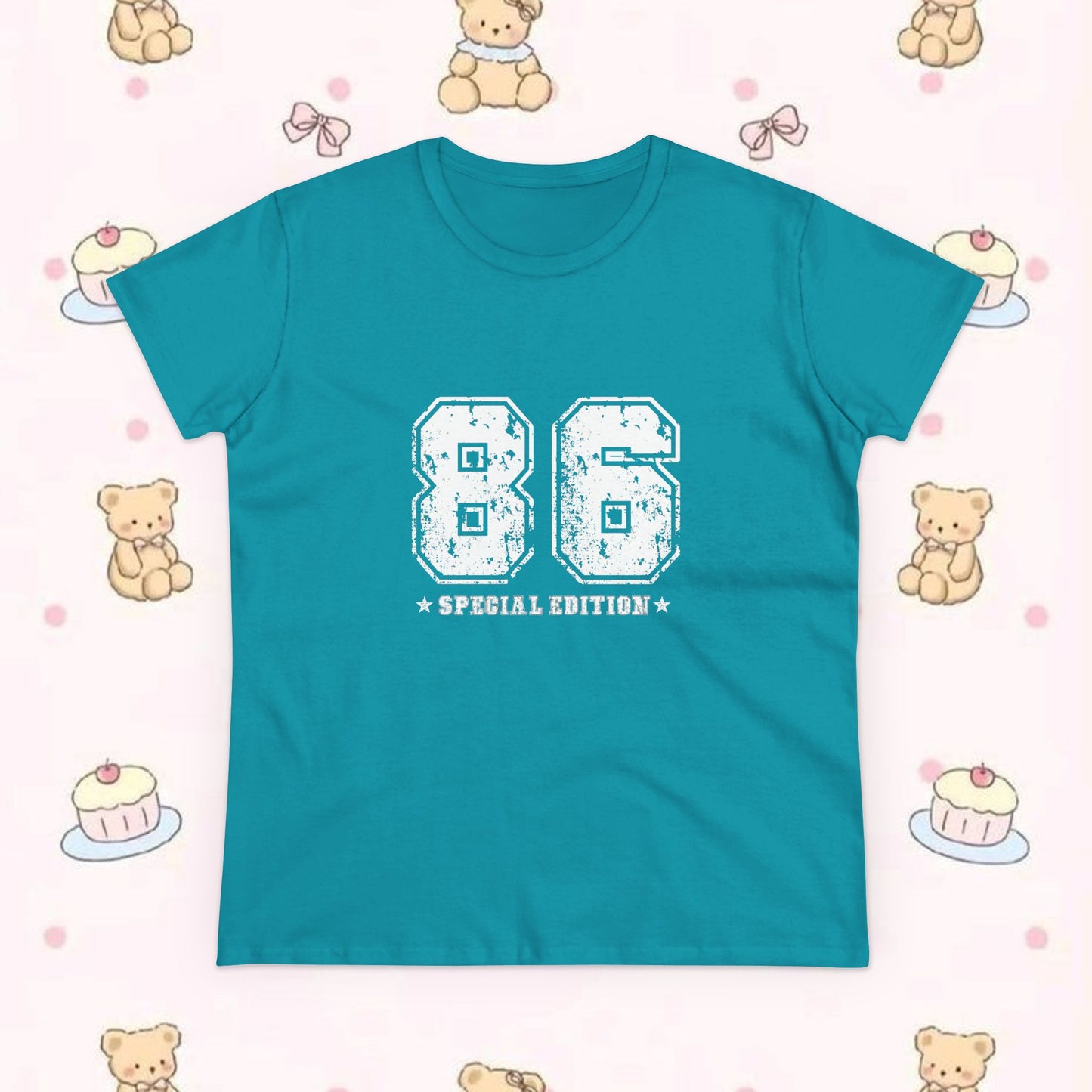 86 Special Edition Tee —Vintage Athletic Number Shirt