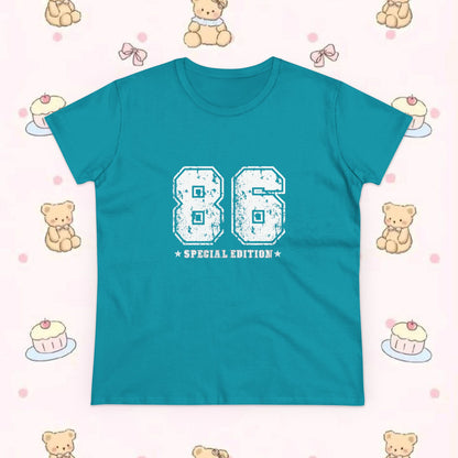 86 Special Edition Tee —Vintage Athletic Number Shirt