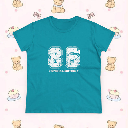 86 Special Edition Tee —Vintage Athletic Number Shirt