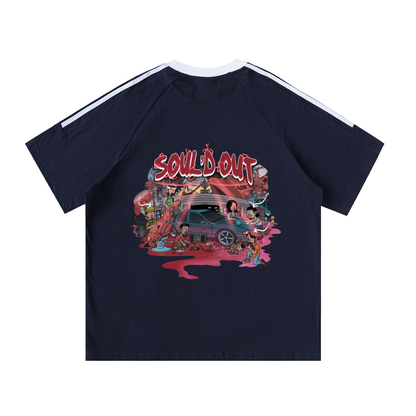 "SOUL'D OUT" Street Art Graphic Tee