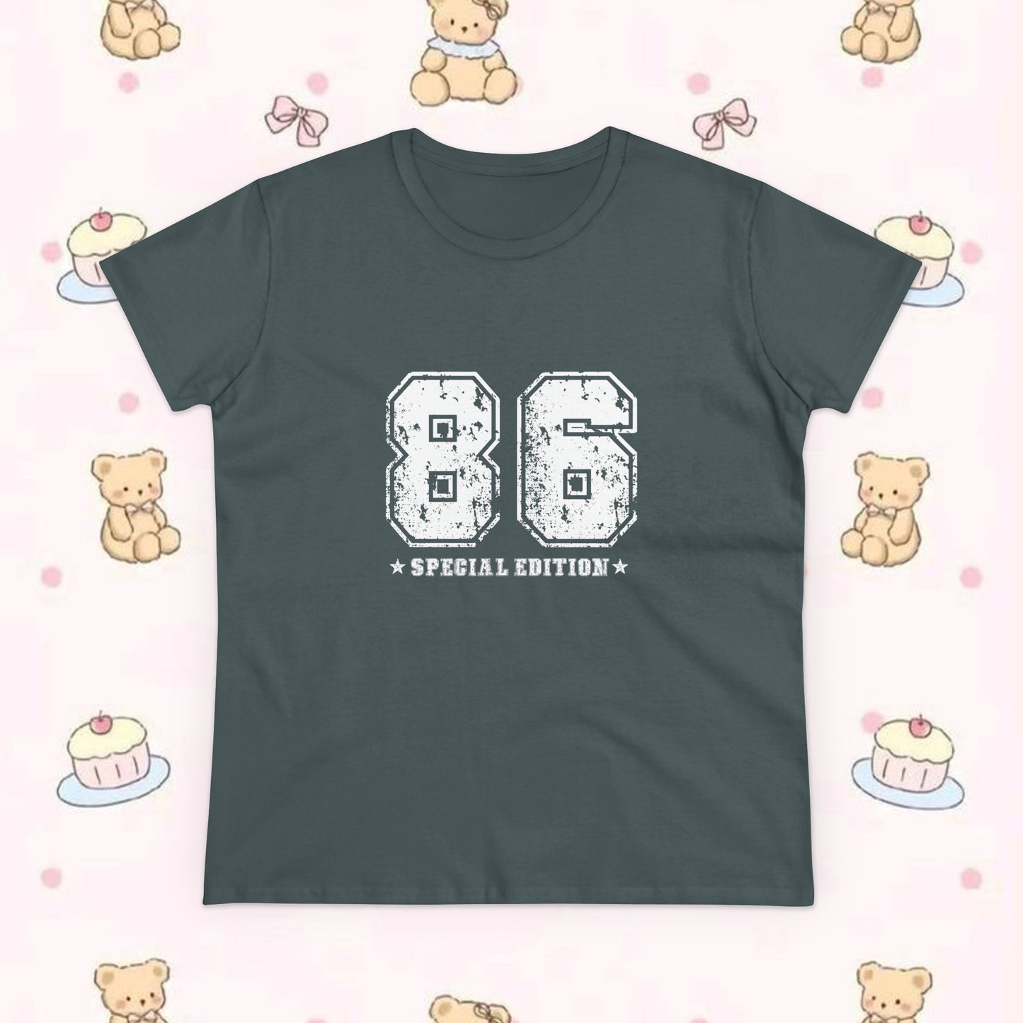 86 Special Edition Tee —Vintage Athletic Number Shirt