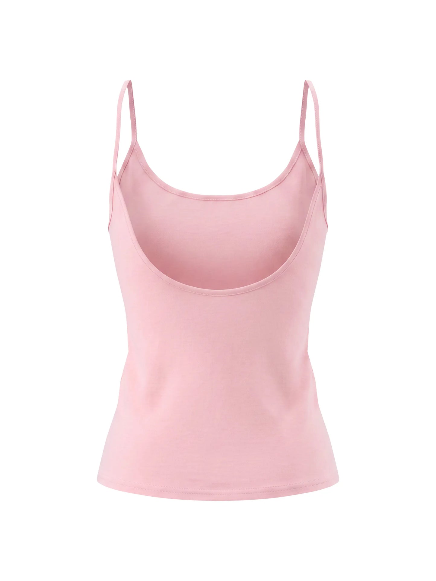 Slim Fit Open-Back Tank Top
