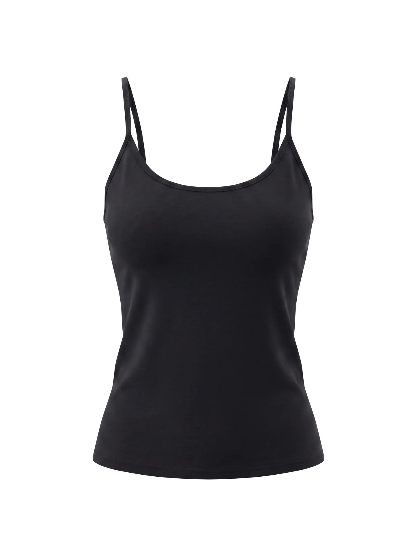 Slim Fit Open-Back Tank Top