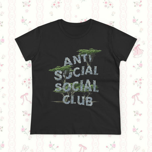 Anti Social Social Club Floral Tee