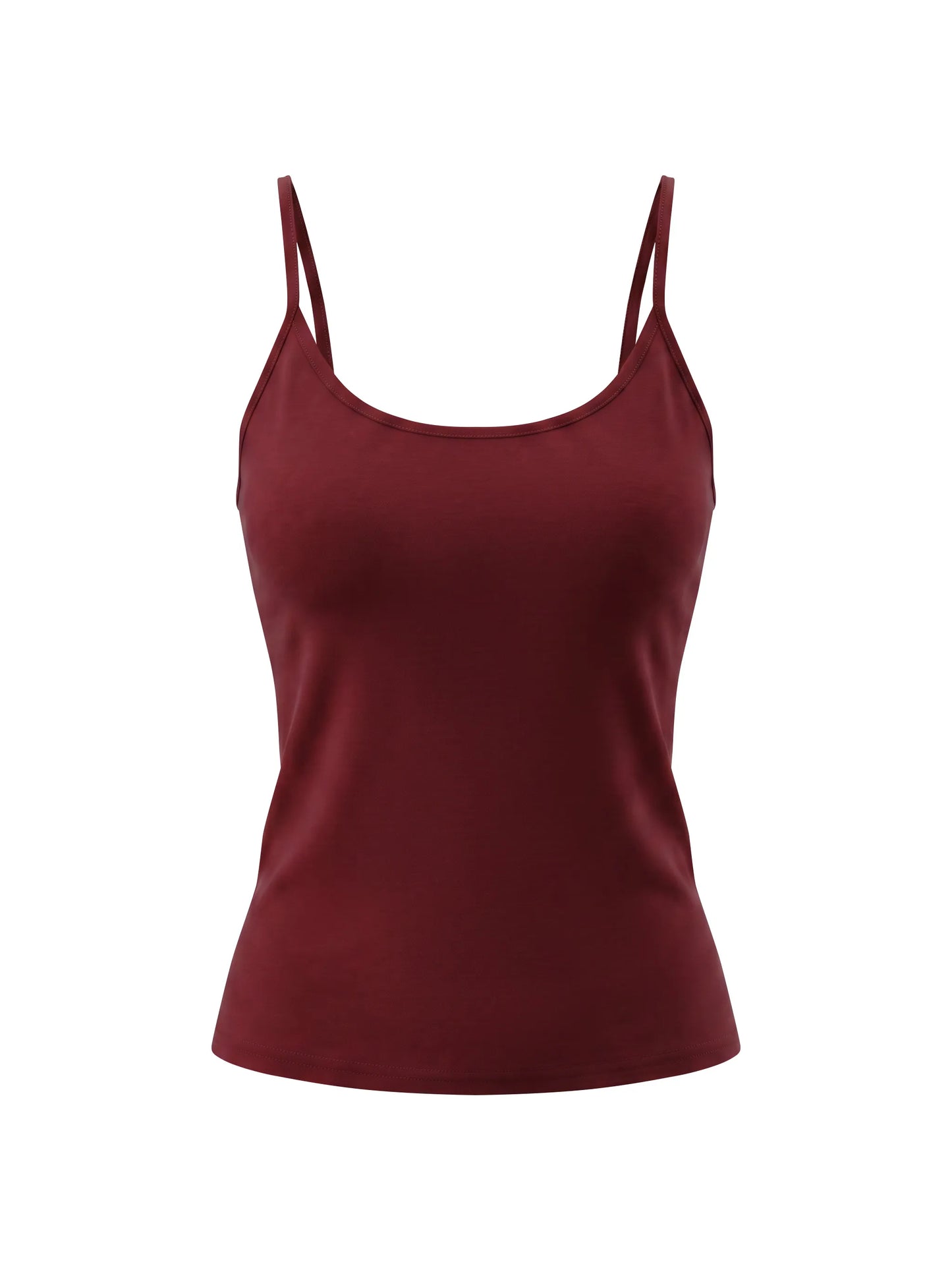Slim Fit Open-Back Tank Top