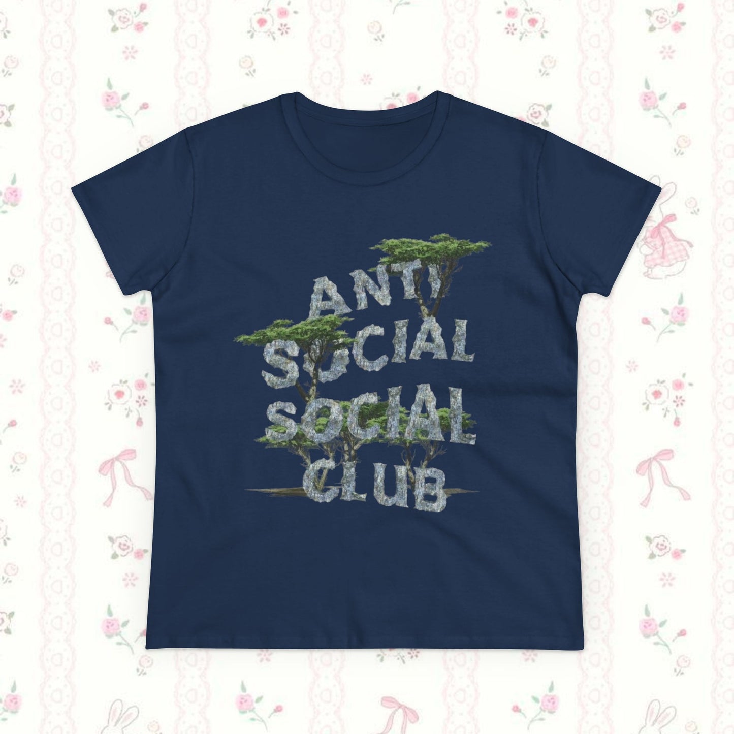 Anti Social Social Club Floral Tee