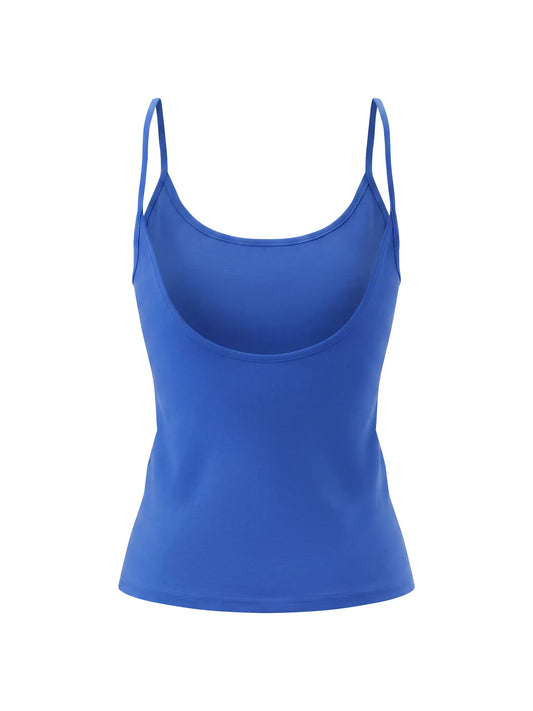 Slim Fit Open-Back Tank Top
