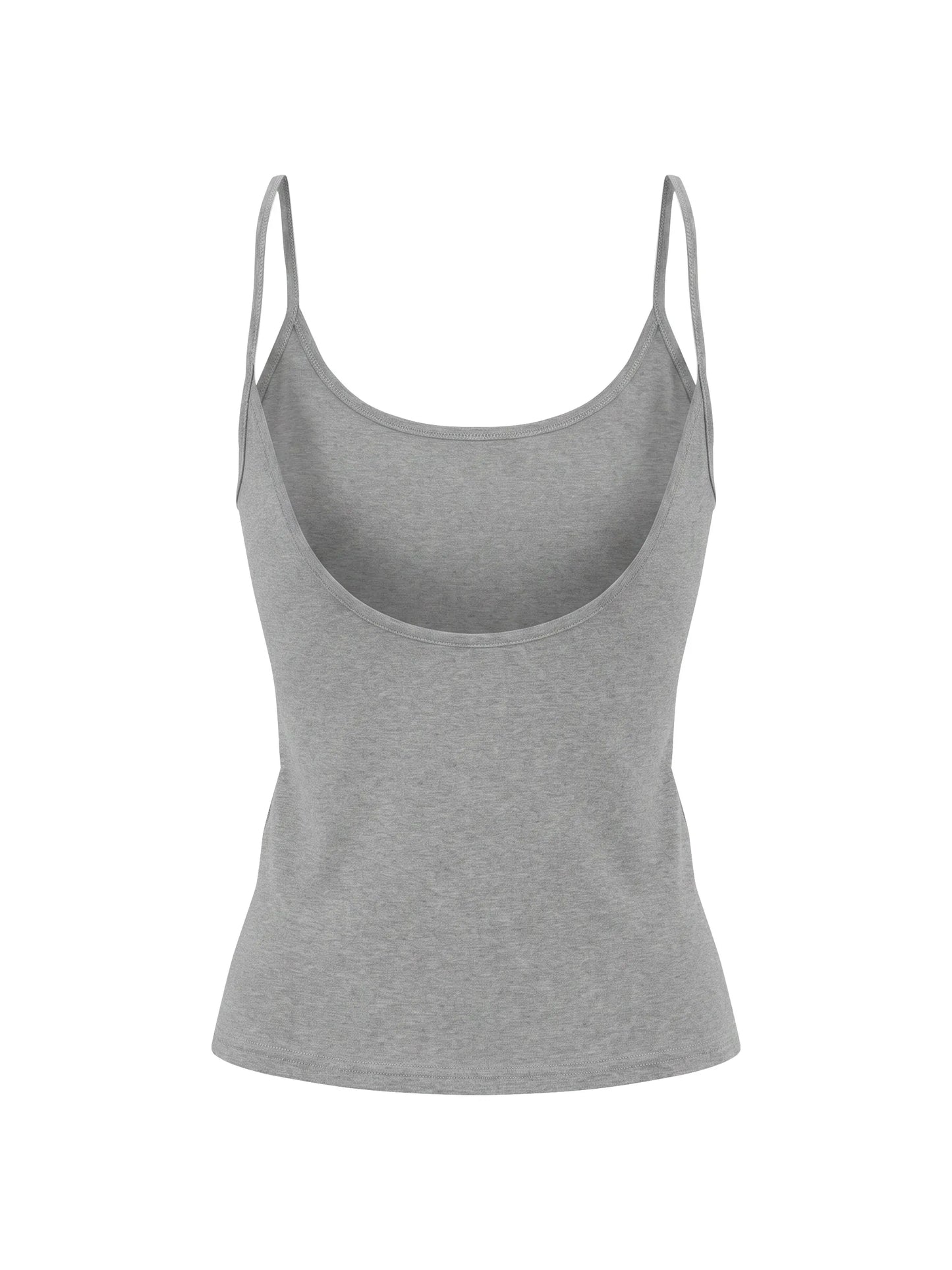 Slim Fit Open-Back Tank Top