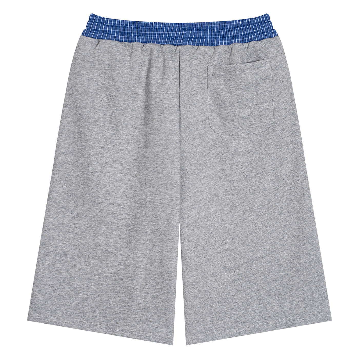 Plaid Waistband Shorts