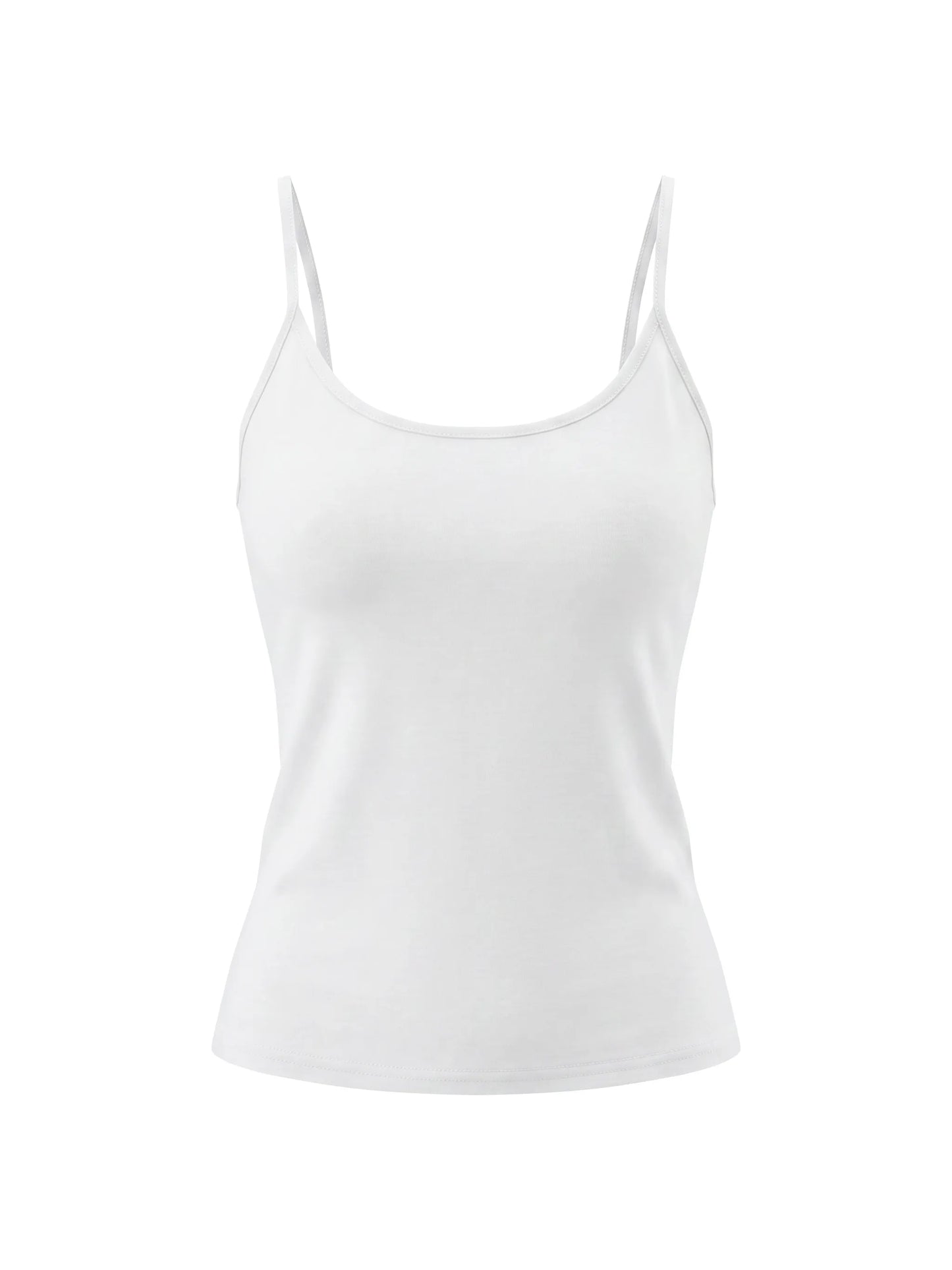Slim Fit Open-Back Tank Top