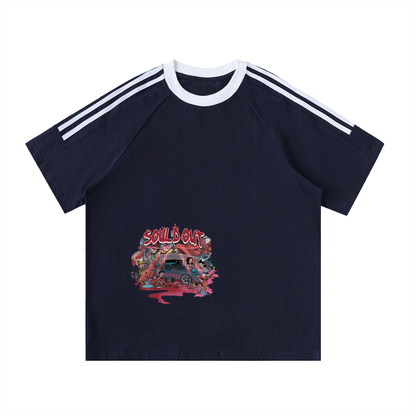"SOUL'D OUT" Street Art Graphic Tee
