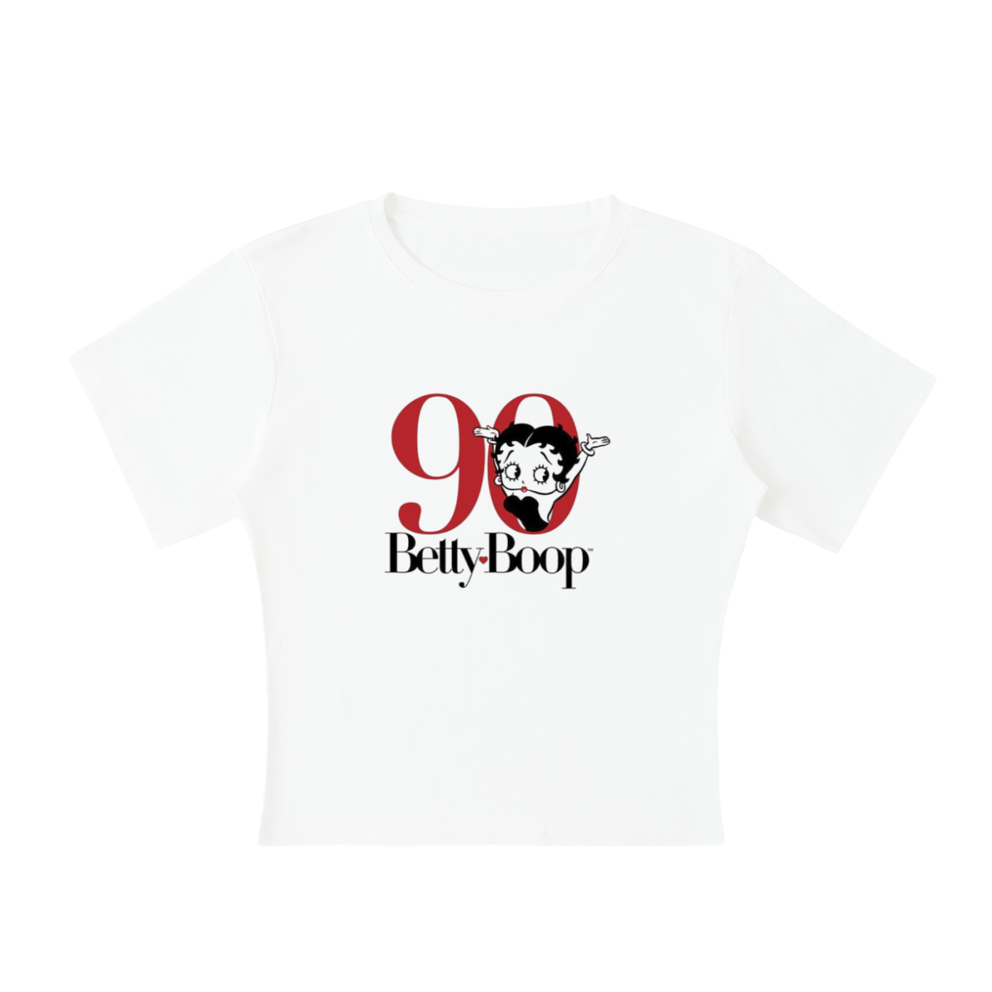 "Betty Boop"cocoon shape tee