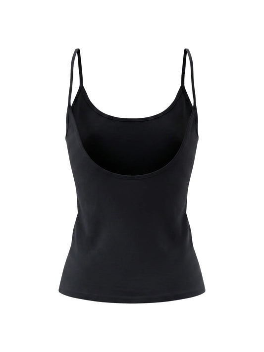 Slim Fit Open-Back Tank Top