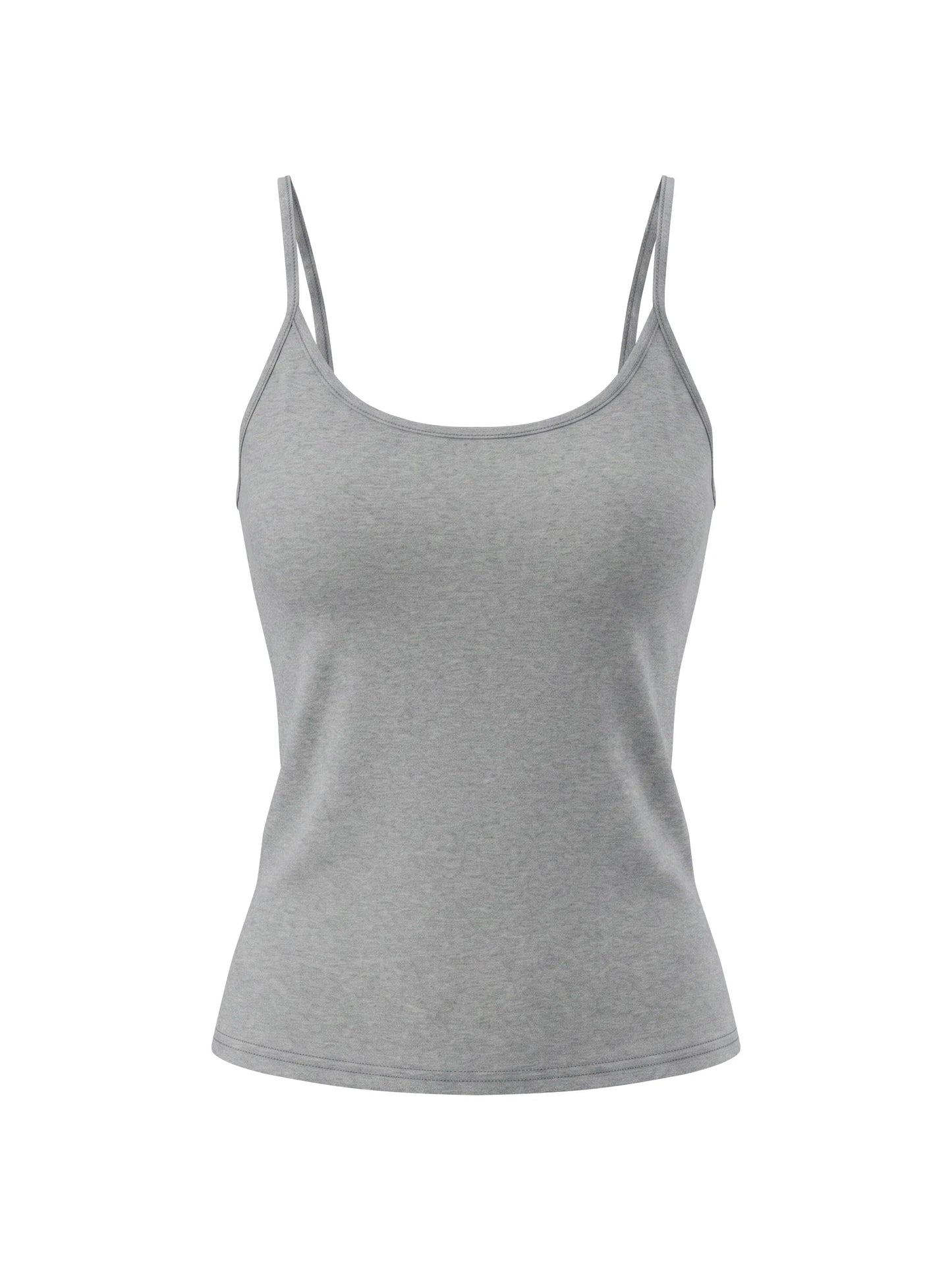 Slim Fit Open-Back Tank Top