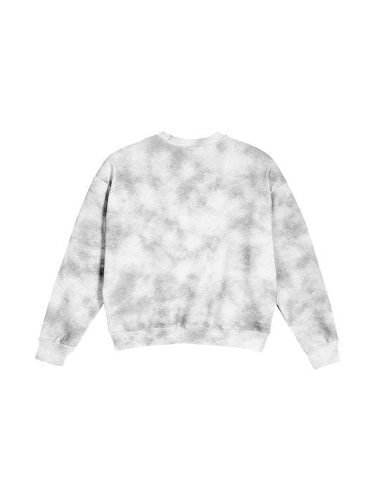 Dirty Washed Boxy Fleeced Sweatshirt