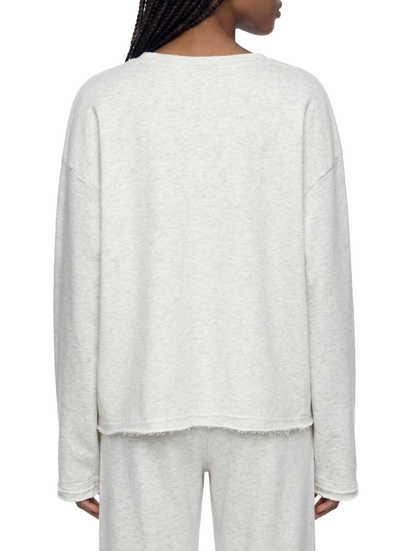 Raw Hem Lounge Set