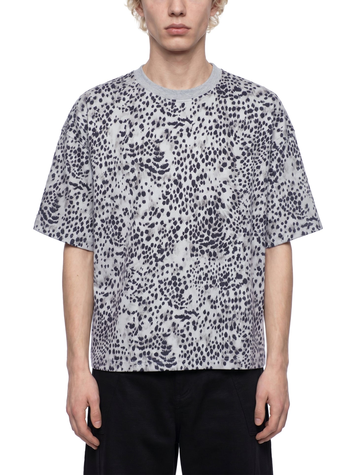 Leopard Print Boxy T-Shirt