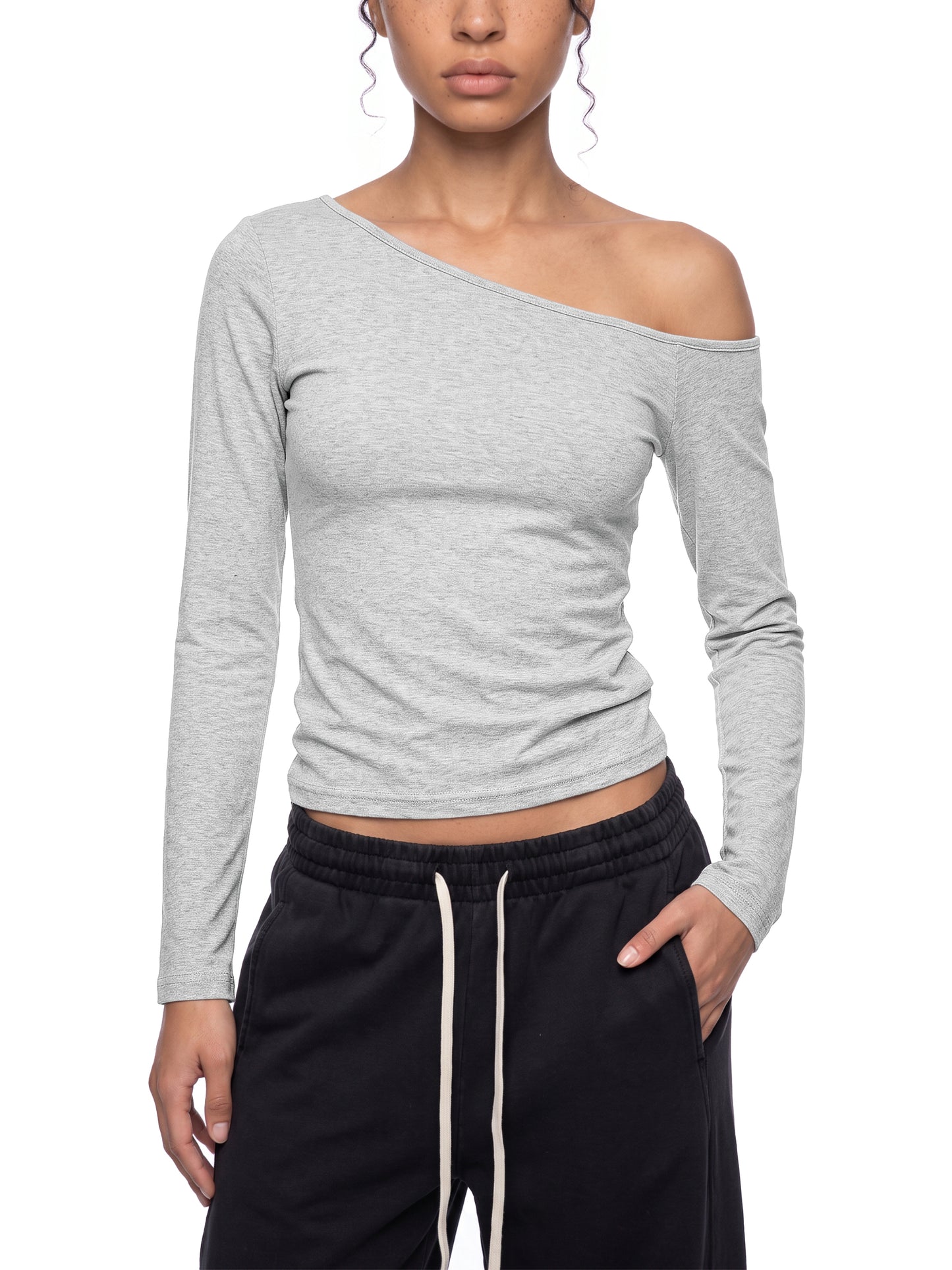 Off-the-Shoulder Shirt