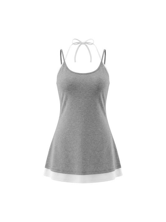 sleeveless dress