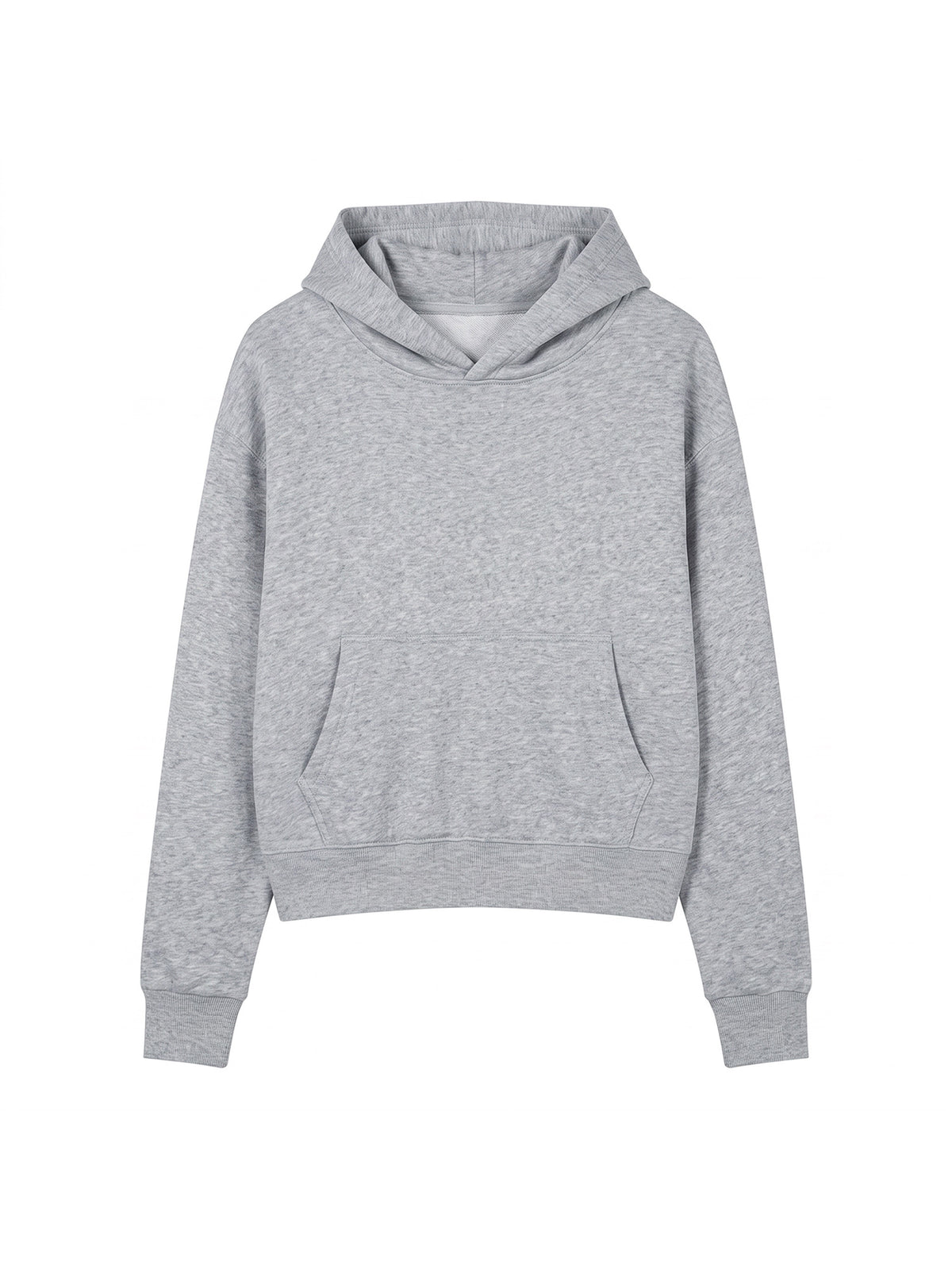 Crop Drop Shoulder Hoodie