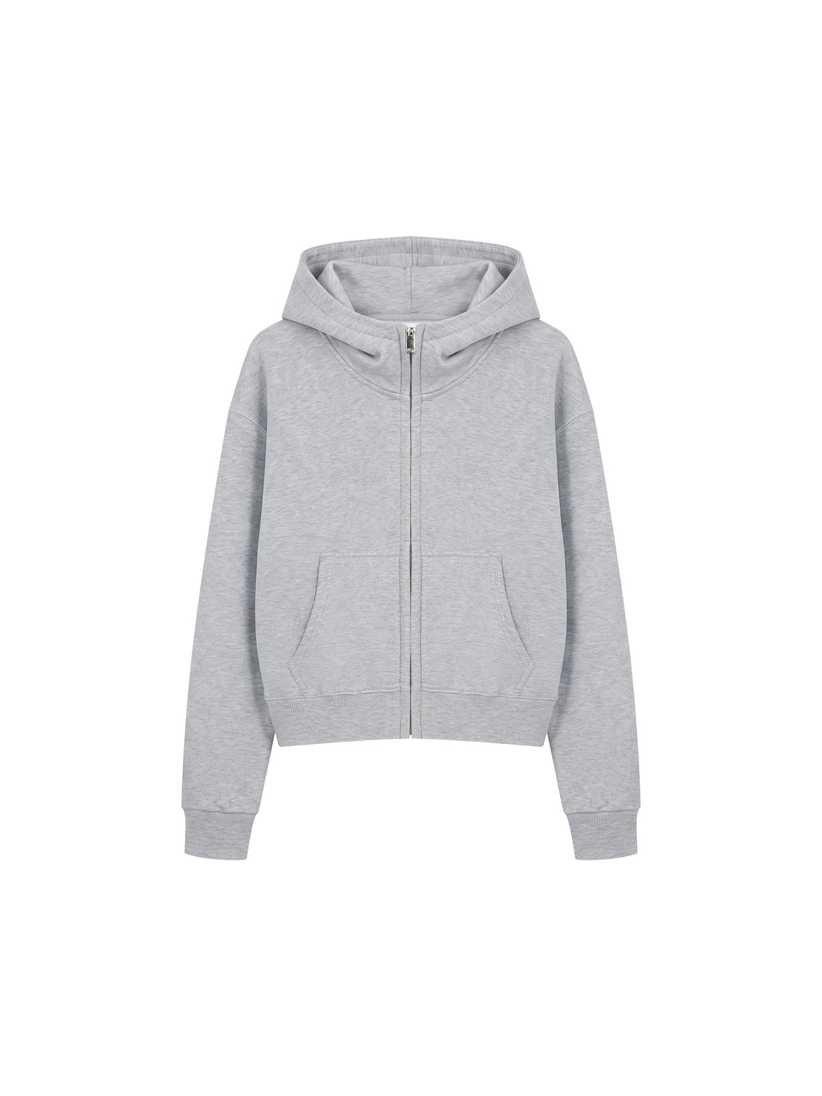 Crop Zip Hoodie