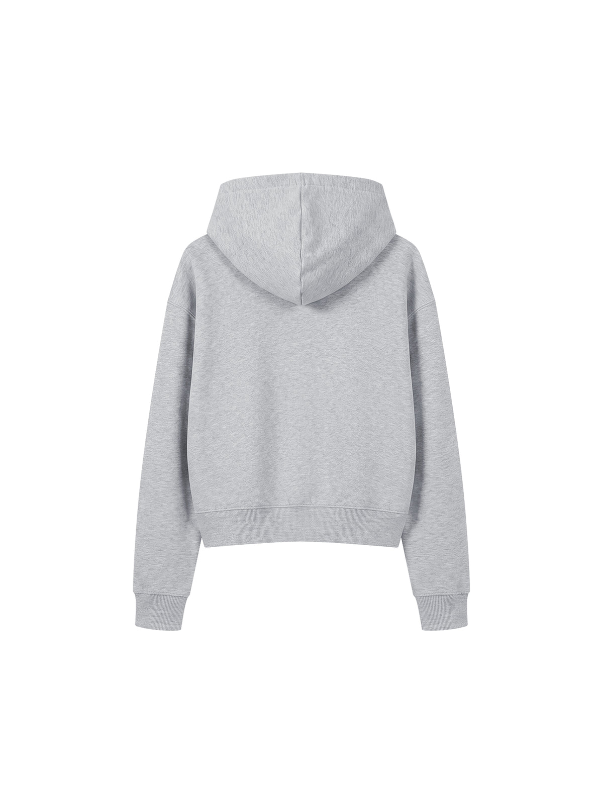 Crop Zip Hoodie