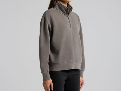 Wo's Relaxed Faded Half Zip