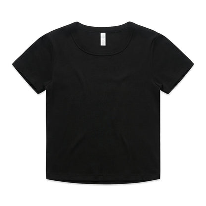 Womens Rib Baby Tee