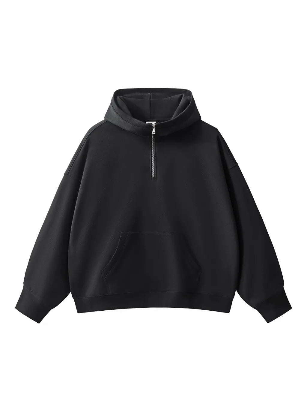Big Hood Half-Zip Fleece Hoodie