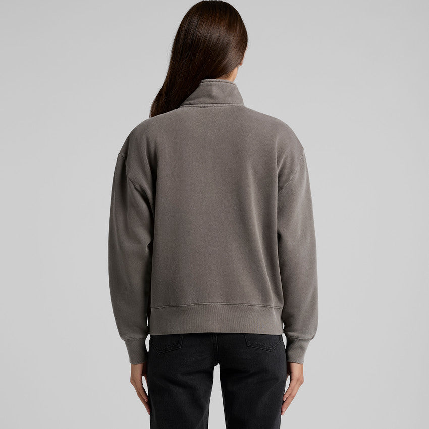 Wo's Relaxed Faded Half Zip