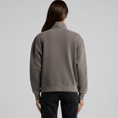 Wo's Relaxed Faded Half Zip