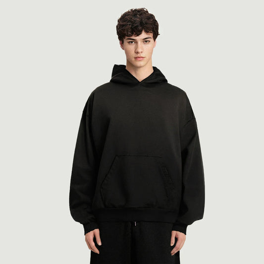 sun faded distressed hoodie