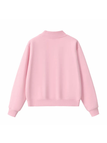 Fleece Crew Sweatshirt & Drawstring Sweatshort