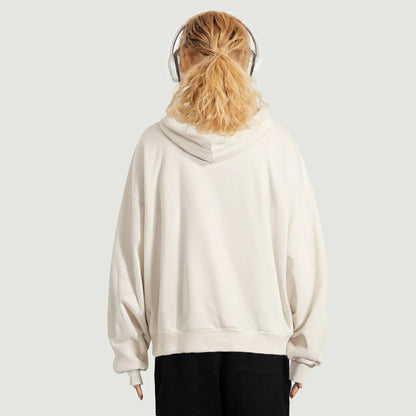 sun faded distressed hoodie