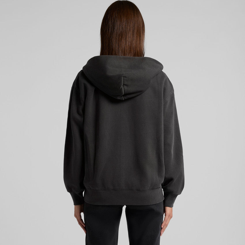 Wo's Relaxed Faded Zip Hood