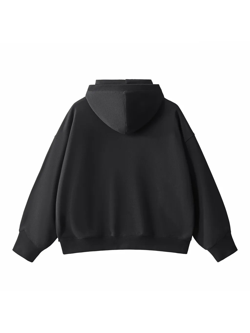 Big Hood Half-Zip Fleece Hoodie